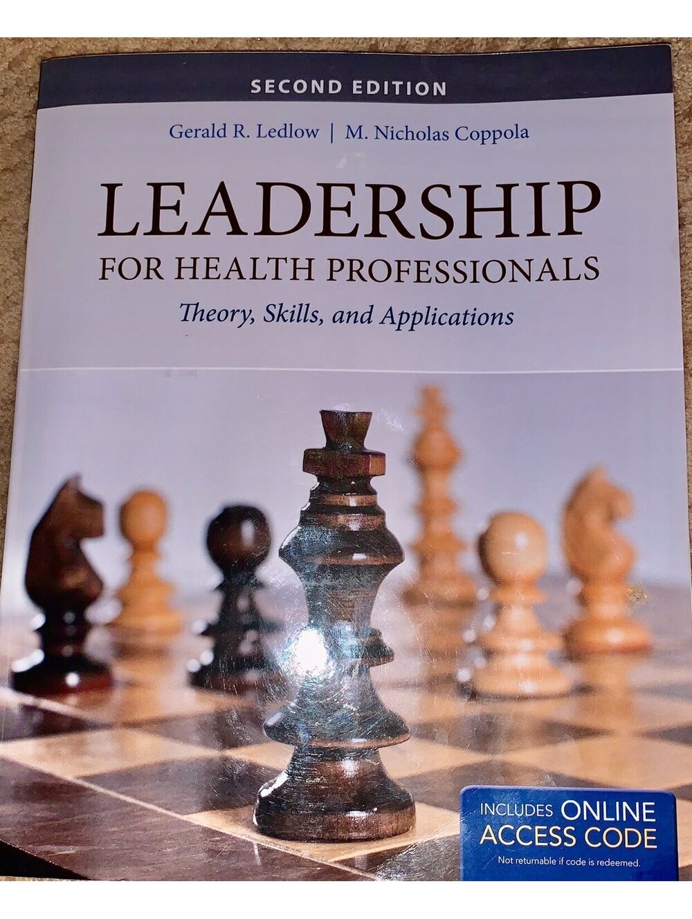 Nursing leadership Textbook